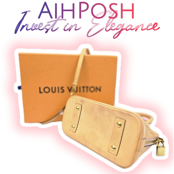 Louis Vuitton Alma BB in Yellow Vernis (DC:FL3105) (Comes with Dustbag - NO BOX) - Picture 3 of 10